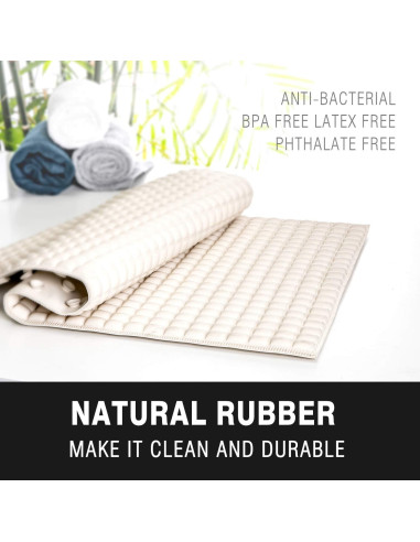 Alfombrilla de Baño BOWERBIRD con Cojín de Aire 68.5x38.1cm