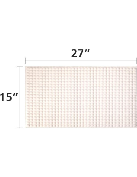 Alfombrilla de Baño BOWERBIRD con Cojín de Aire 68.5x38.1cm