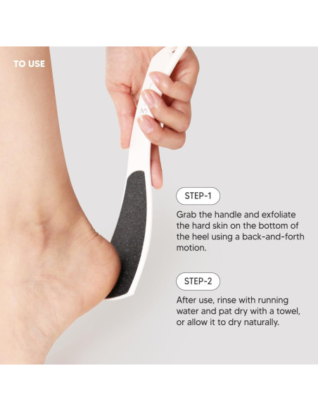 Lima de Pies Doble Cara F3 Systems - Pedicure Efectivo 2 Pcs Lima de Pies Doble Cara F3 Systems - Pedicure Efectivo 2 Pcs