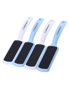 Raspador de pies Capspace - Lima de doble cara, 4 unidades