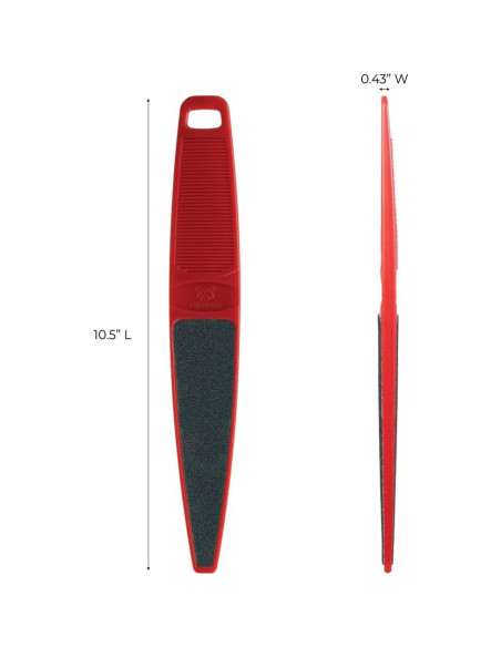 Lima de pies ForPro Red Panda 60/100 grano 26.67 cm