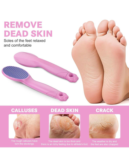 Removedor de Piel Dura SMZHealing Lima Nano Vidrio para Pies