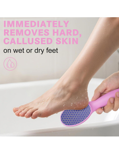 Removedor de Piel Dura SMZHealing Lima Nano Vidrio para Pies