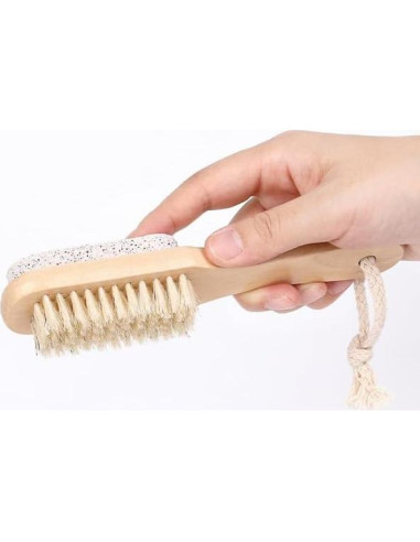 Removedor de Callos Nenluny con Lima de Madera y Cerdas Naturales