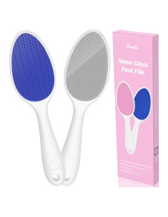 Lima de vidrio nano 2 en 1 para pies Yomanta - Azul