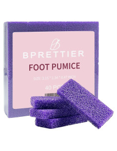 Piedra Pómez Exfoliante BPrettier para Pies - 40 PCS