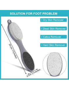 Herramienta de Pedicura 4 en 1 Patelai - Lima y Removedor de Callos 2