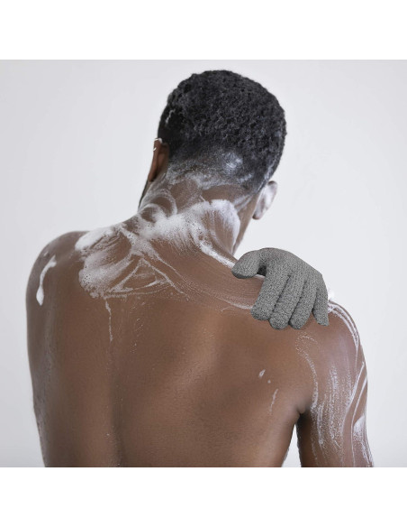 Guantes Exfoliantes para Baño Cleedy - 4 Pcs, Nylon Texturizado