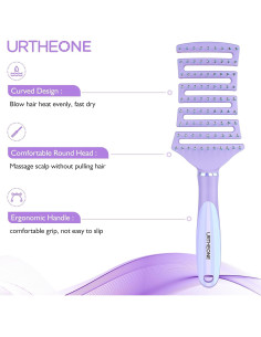 Cepillo Desenredante Ventilado URTHEONE para Cabello Mojado y Seco 2