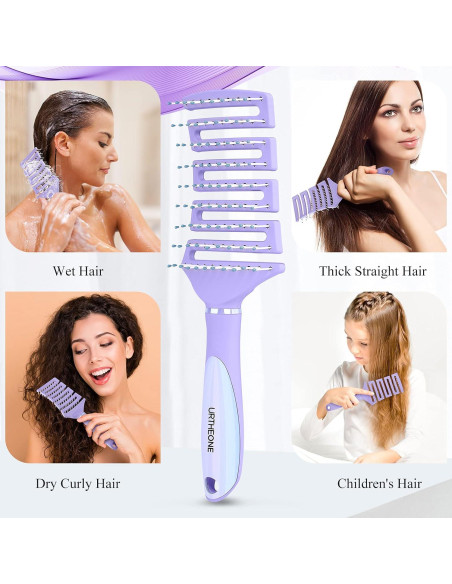 Cepillo Desenredante Ventilado URTHEONE para Cabello Mojado y Seco Cepillo Desenredante Ventilado URTHEONE para Cabello Mojado y Seco