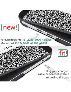 Carcasa DONGKE para MacBook Pro 13 Touch Bar 2023-2016 2