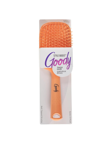 Cepillo Paddle Goody Style Boost Coral para Cabello Grueso
