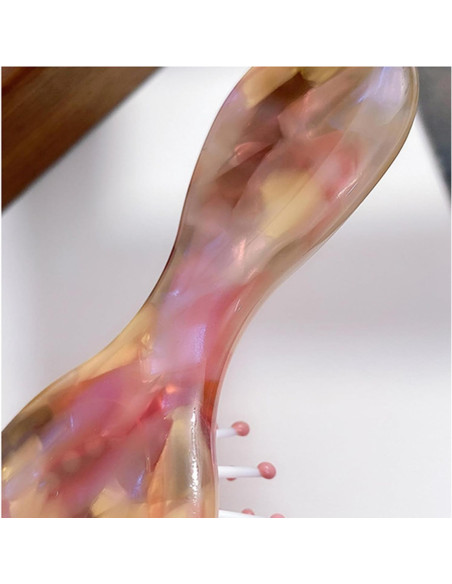 Cepillo Desenredante Mini Textention 2 Piezas Acetato de Celulosa Cepillo Desenredante Mini Textention 2 Piezas Acetato de Celulosa