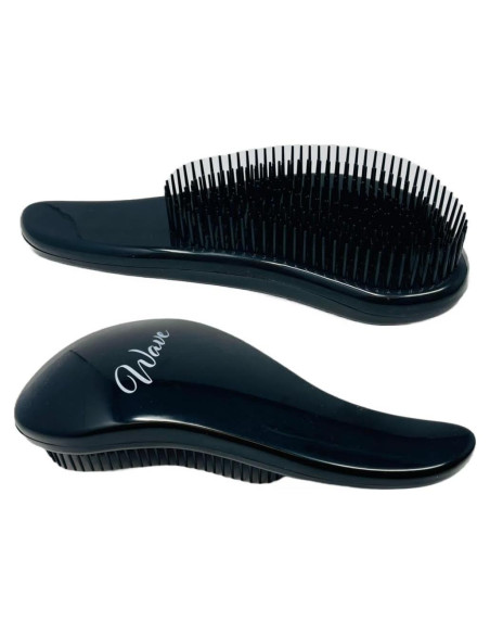 Cepillo Desenredante G.B.S Wave Negro - Paquete de 2