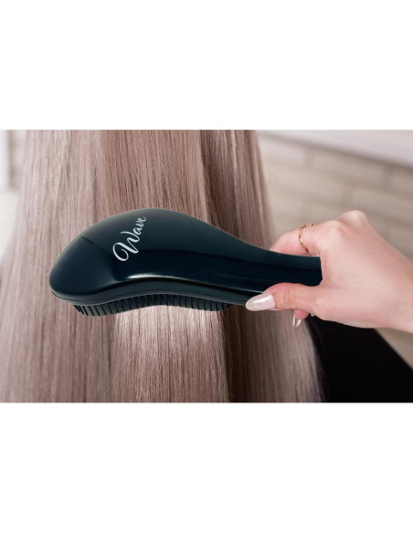 Cepillo Desenredante G.B.S Wave Negro - Paquete de 2