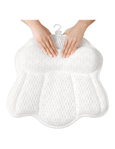 Almohada Antideslizante para Bañera Piyl - 10 Ventosas, 50.8x45.7 cm