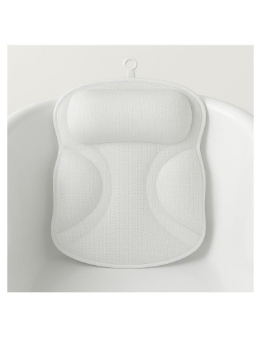 Almohada de Baño EULAXLAB 2025 con Soporte Doble y Antideslizante