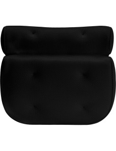 Almohada de Baño Empava Negra con Soporte Ergonómico 2