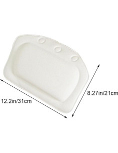 Almohada de Baño wiiAiloo con Ventosas - Espuma PVC Impermeable 2