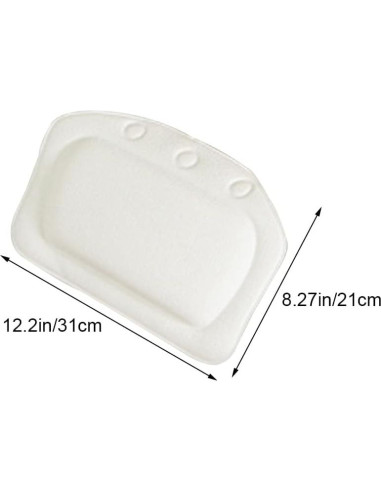 Almohada de Baño wiiAiloo con Ventosas - Espuma PVC Impermeable