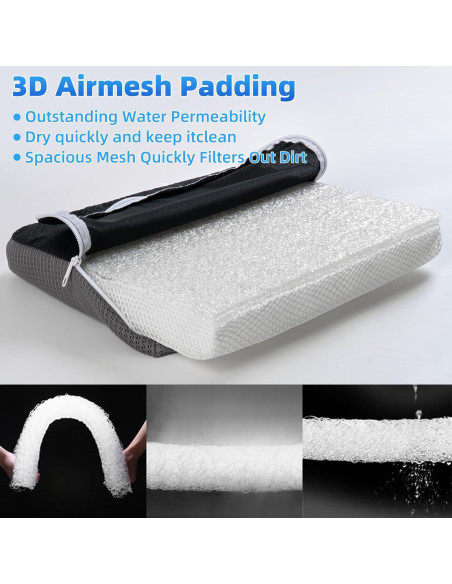 Cojín para Asiento de Ducha Fasjloctavty 40x30cm Antideslizante