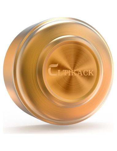 Soporte para Clips de Papel CLTIKACK Dorado 9x9x6 cm