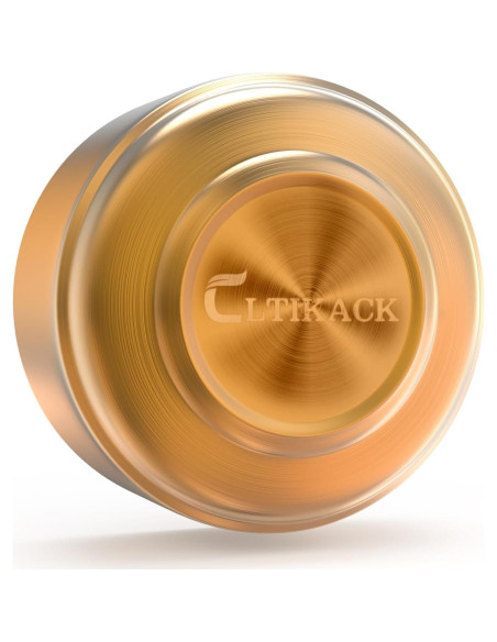 Soporte para Clips de Papel CLTIKACK Dorado 9x9x6 cm