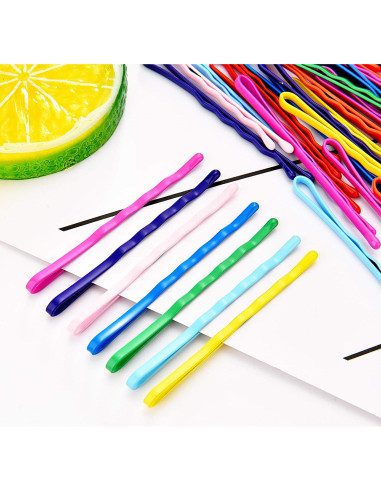 100 Clips para el Cabello Bememo con Caja de Almacenamiento