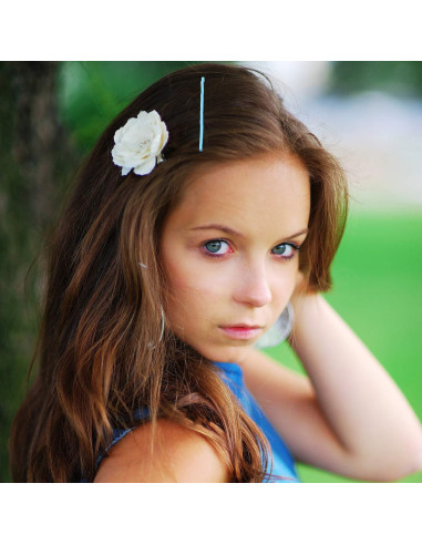 100 Clips para el Cabello Bememo con Caja de Almacenamiento