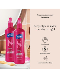 Laca para el Cabello Suave Fijación Máxima 311g - Paquete de 2 2