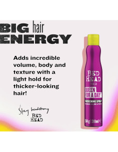 Spray Engrosador de Cabello TIGI Bed Head 298 ml Volumen Baya 2