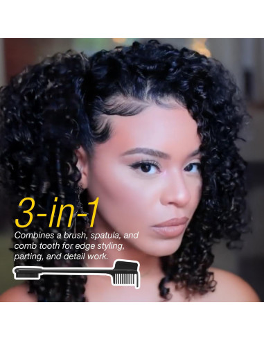Cepillo de Bordes PuffCuff Edgemaster para Cabello Texturizado
