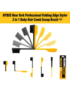 Cepillo de Bordes Plegable NYBEE New York 3 en 1 para Bebé 2