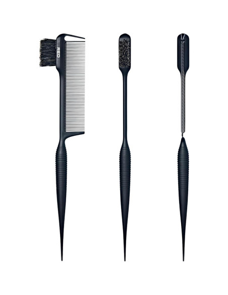 Peine de Estilizado RED by Kiss Fibra de Carbono 3 en 1