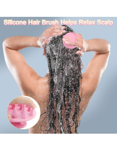 Conjunto de Cepillos para el Cabello DUAIU 12PCS Rosa 2