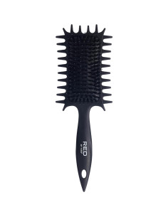Red By Kiss Curl Art Styler - Cepillo Dual y Peine de Bordes 2