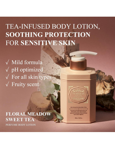 Loción Corporal Hidratante 500ml Té Oolong Higo Durazno