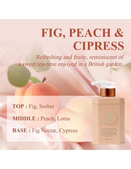 Loción Corporal Hidratante 500ml Té Oolong Higo Durazno