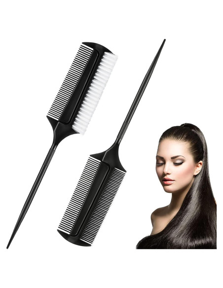 Juego de 2 Cepillos Alisadores Nuenen para Peinados de Baile