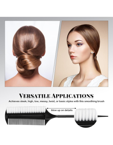 Juego de 2 Cepillos Alisadores Nuenen para Peinados de Baile