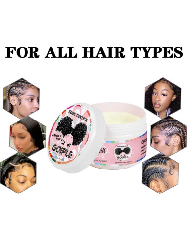 Cera de Control de Bordes Goiple 235 g Rosa - Gel Hidratante