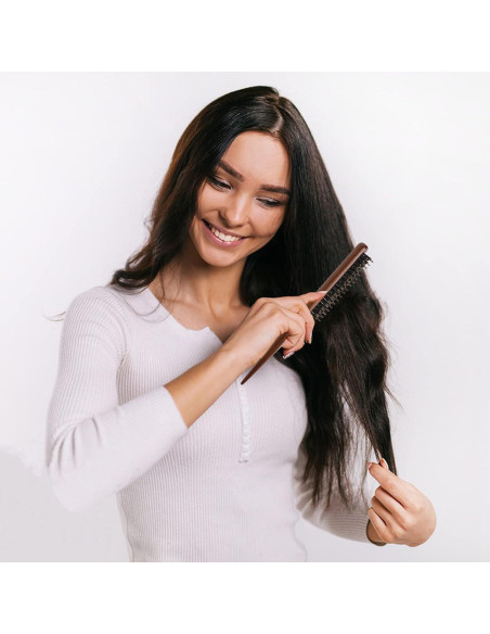 Cepillo de Teasing Sliverdew de Jabalí y Nylon 24cm