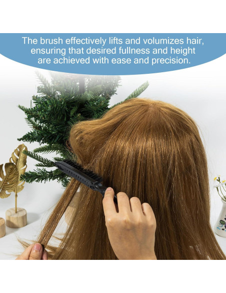 Cepillo para Teasing SIMPOR HF0005 Negro con Cerdas de Nylon