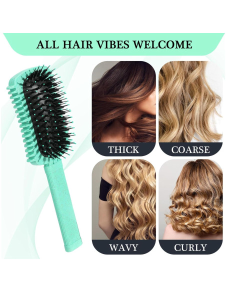 Cepillo Definidor de Rizos GFDCK 23 cm - Antideslizante y Ergonomico