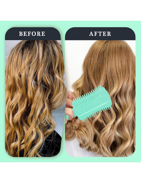 Cepillo Definidor de Rizos GFDCK 23 cm - Antideslizante y Ergonomico