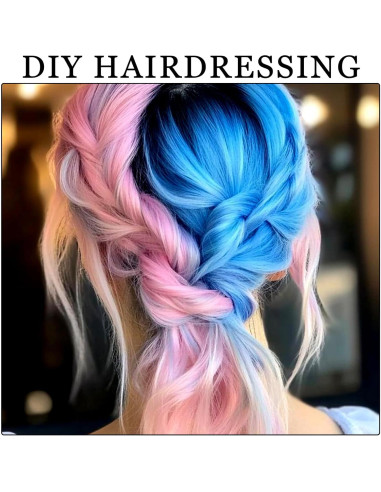 Kit de Coloración de Cabello JunKuJK 20 Piezas Reutilizable