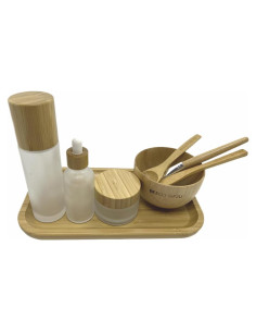 Juego de Cuencos de Bambú para Mascarillas 8 Piezas BEECO