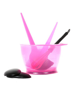 Kit de Teñido de Cabello DIY Sigrid - 6 Piezas Rosa