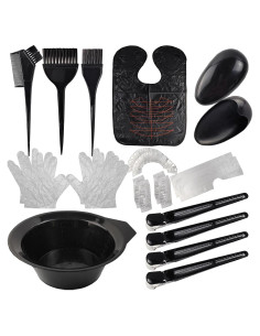 Kit de Coloración de Cabello YOOHUA 18 Piezas Negro