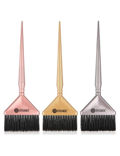 Juego de Brochas para Color de Cabello Pro Barber - 3 Piezas